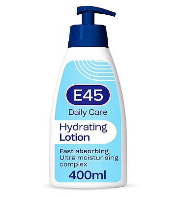 E45 Daily Non-Greasy 465Moistruising Lotion for Dry Skin - 400ml