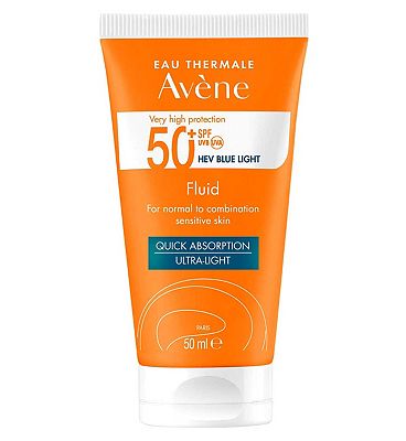 Avne Very High Protection Fluid SPF50+ Sun Cream for Sensitive Skin 50ml