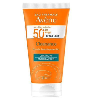Avene Very High Protection Cleanance SPF50+ Sun Cream for Blemish-prone Skin 50ml