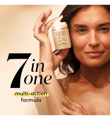 Olay Total Effects SPF 30, 7 in 1 Anti-Ageing Moisturiser, 50ml, Our Strongest SPF Protection (6)