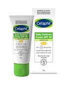 Cetaphil Daily Defence Cream SPF50, with UVA/UVB filters for Sensitive Skin, 50g