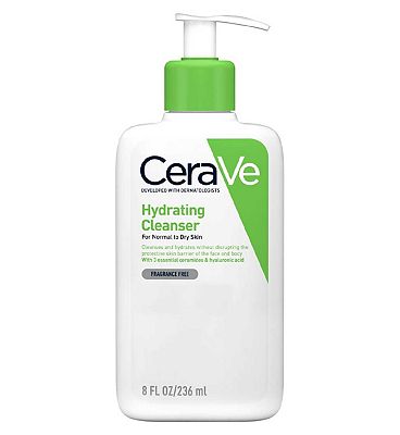 CeraVe Hydrating Cleanser for Normal to Dry Skin 236ml