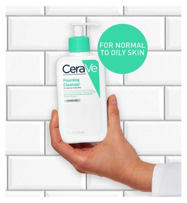CeraVe Foaming Cleanser with Niacinamide for Normal to Oily Skin 236ml (8)