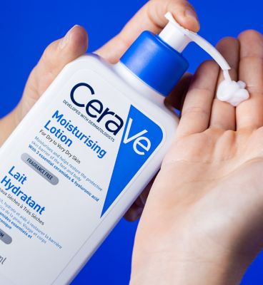 CeraVe Moisturising Lotion with Hyaluronic Acid & Ceramides. Face and Body Lotion for Normal to Very Dry Skin 236ml (8)