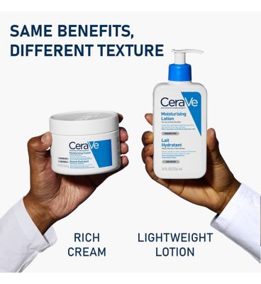 CeraVe Moisturising Lotion with Hyaluronic Acid & Ceramides. Face and Body Lotion for Normal to Very Dry Skin 236ml (10)