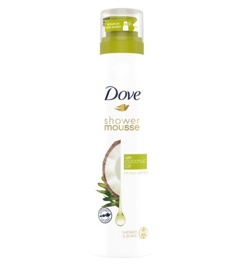 Dove Coconut Oil Softness Shower Mousse 200ml