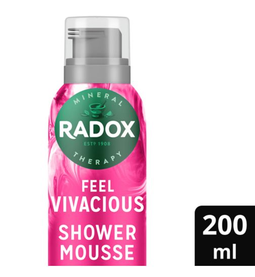 Radox Mineral Therapy 2-in-1 Shave + Shower Mousse Feel Vivacious 200ml