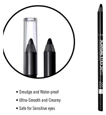 Rimmel Scandaleyes Waterproof Kohl Kajal Eyeliner Pencil - Black (2)