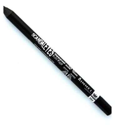 Rimmel Scandaleyes Waterproof Kohl Kajal Eyeliner Pencil - Black (3)