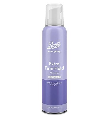 Boots Everyday Extra Firm Hold Mousse 200ml