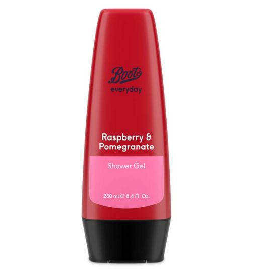 Boots everyday raspberry & pomegranate shower gel 250ml