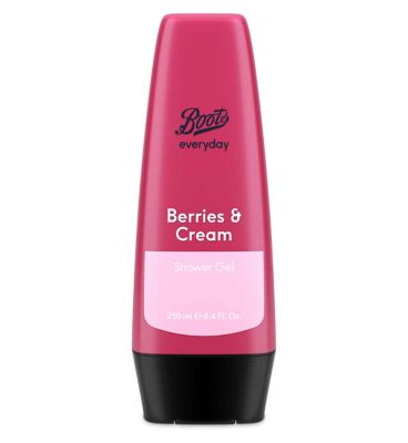 Boots Zingy Berries \u0026 Cream Shower Gel 