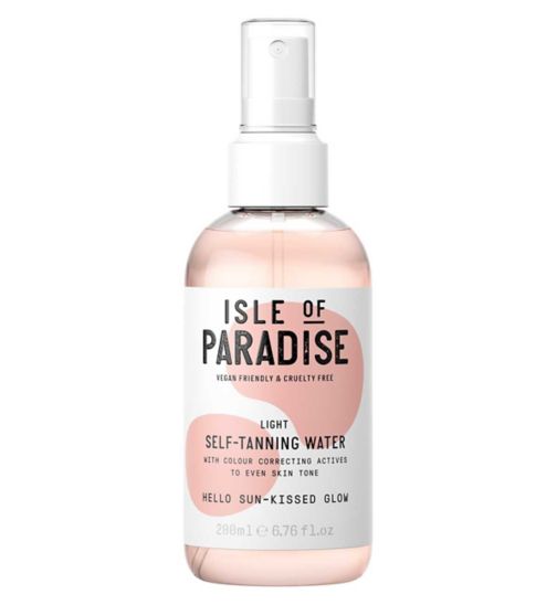 Isle of Paradise Self-Tanning Water Light 200ml