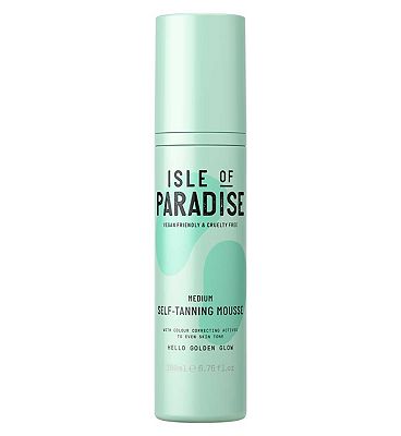 Isle of Paradise Self-Tanning Mousse Medium 200ml