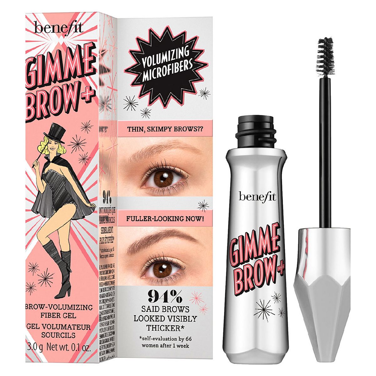 Benefit Gimme Brow+ Eyebrow Gel Shade 01
