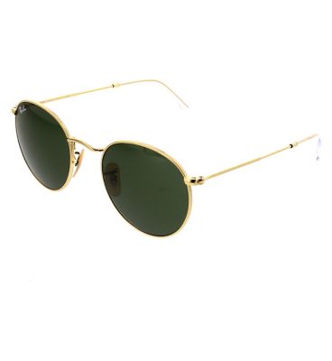 Ray-Ban RB3447 Women's prescription sunglasses - Gold image number 3