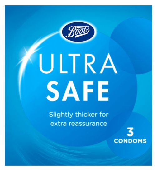 Boots Ultra Safe Condoms - 3 Pack