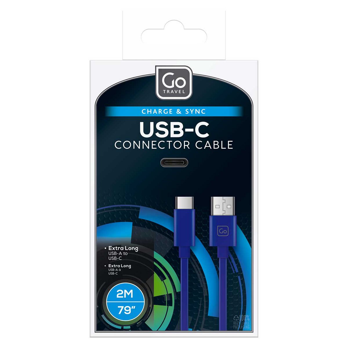 Go Travel Usb-C 2M Cable