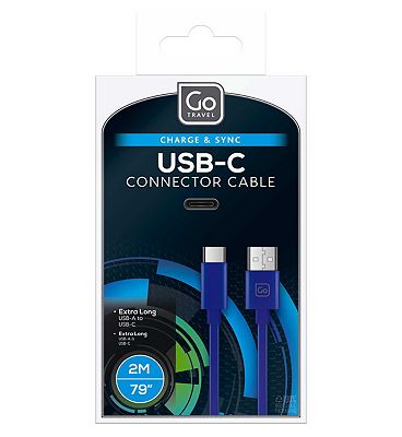 Go Travel USB-C 2m Cable