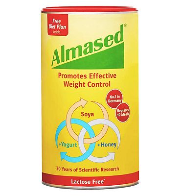 Almased Lactose-Free Meal Replacement Shake, Protein Powder for Weight Loss  - 500g