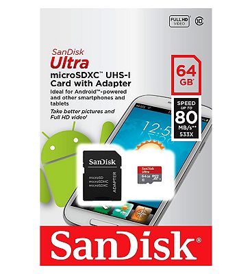 Sandisk Ultra Micro SD Card 64GB