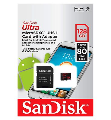 Sandisk Ultra Micro SD Card 128GB