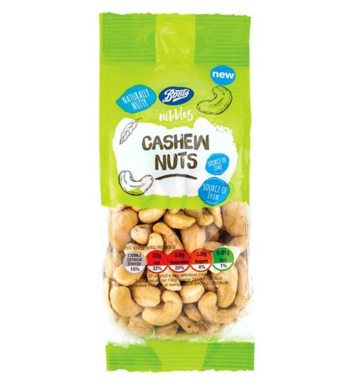 Boots Nibbles Cashew Nuts - 150g