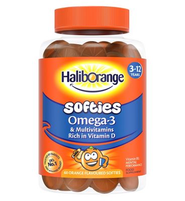 Haliborange Orange Omega-3 Softies 60