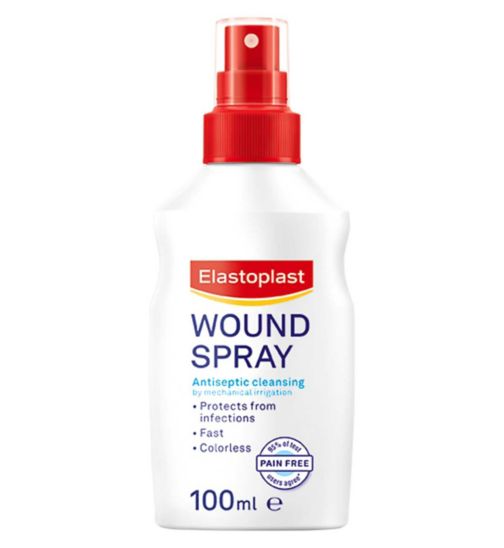 Elastoplast Antiseptic Pain-Free Wound Spray,100ml
