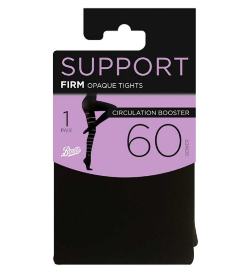 Firm Support Tights 60D Black M