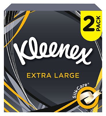 Kleenex Extra Large Tissues 2 Compact boxes
