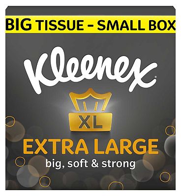 Kleenex Extra Large Tissues 2 Compact boxes