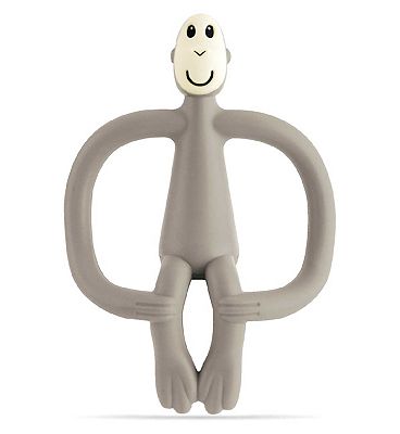 Matchstick Monkey Teething Toy - Grey