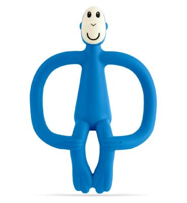 Matchstick Monkey Teether Toy - Blue- Boots