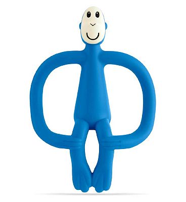 Matchstick Monkey Teething Toy Blue