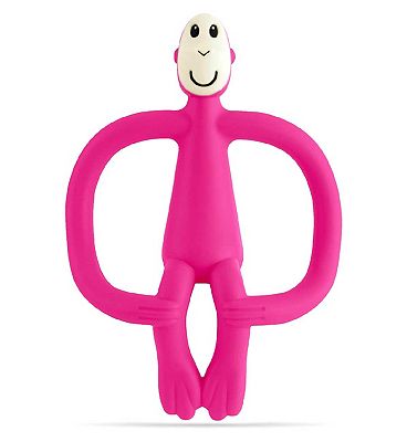 Matchstick Monkey Teething Toy - Pink