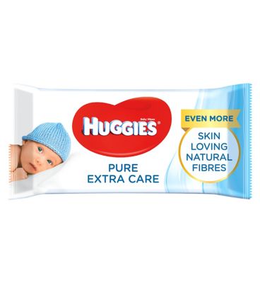 Huggies pure extra hot sale care wipes tesco