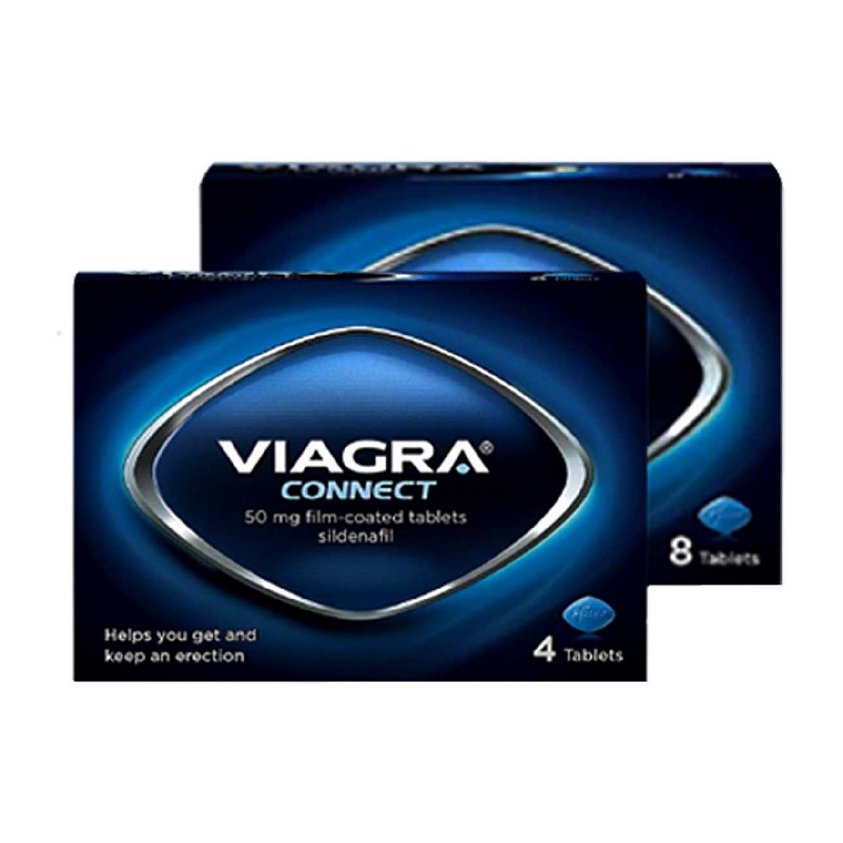 Viagra Connect 50Mg Film-Coated Tablets - 12 Online Only