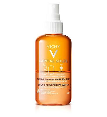 Vichy Capital Soleil Tan Illuminating Sun Protection Water Spray SPF30 for All Skin Types 200ml