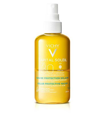 Vichy Capital Soleil Hydrating Sun Protection Water Spray SPF30 with Hyaluronic Acid 200ml