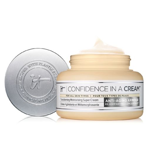 IT Cosmetics Confidence In a Cream Hydrating Hyaluronic Acid Face Moisturiser with Ceramides 60ml
