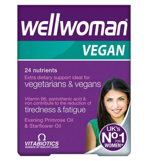 Vitabiotics Wellwoman Vegan 60 tablets
