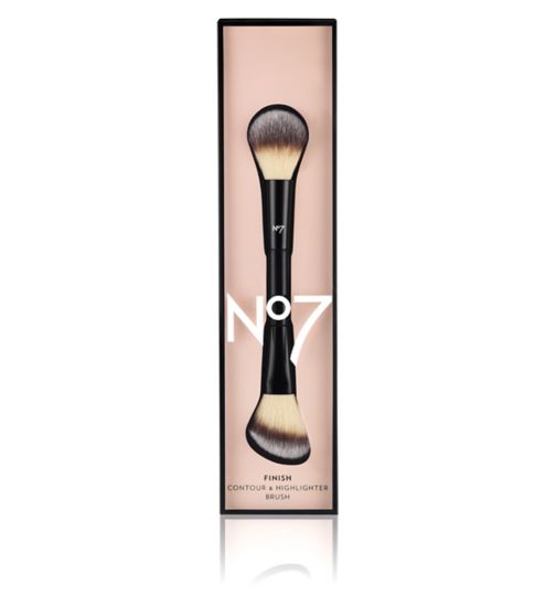 No7 Contour and Highlighter Brush