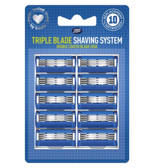 Boots Triple Blade System Refills 10 Pack