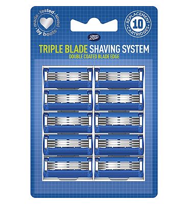 Boots Triple Blade System Refills 10 Pack