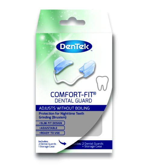 DenTek Comfort-Fit Dental Guard - 2 Pack for protection from Teeth Grinding (Bruxism)
