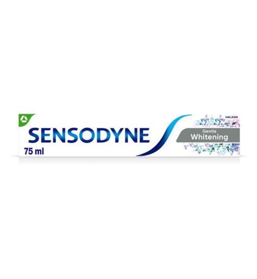 Sensodyne Sensitive Toothpaste Gentle Whitening Fluoride 75ml