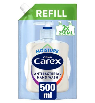 Carex Hand Wash & Sanitiser Boots Ireland