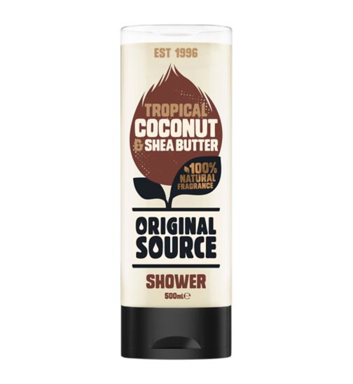 Original Source Coconut & Shea Butter Shower Gel Body Wash 500ml