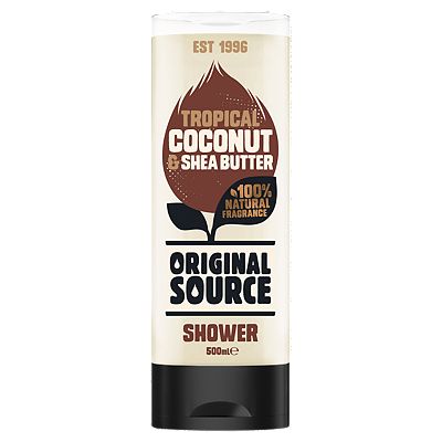 Original Source Coconut & Shea Butter Shower Gel Body Wash 500ml